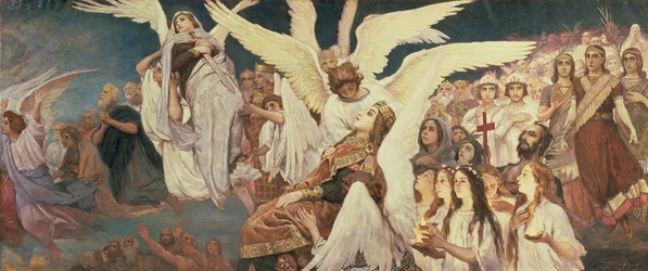 Panneau droit du Seuil du Paradis, 1885-96